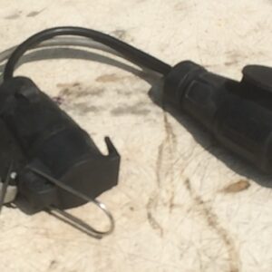 Utánfutó csatlakozó elektromos aljzat átalakító 13/7+7 pin 12V vezetékes, használt